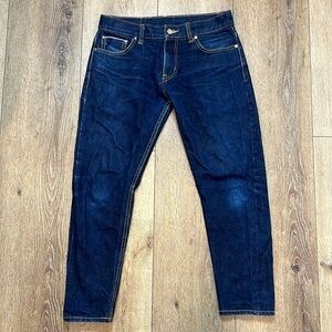 Soso Dark Wash Selvedge Skinny Jeans Size 29